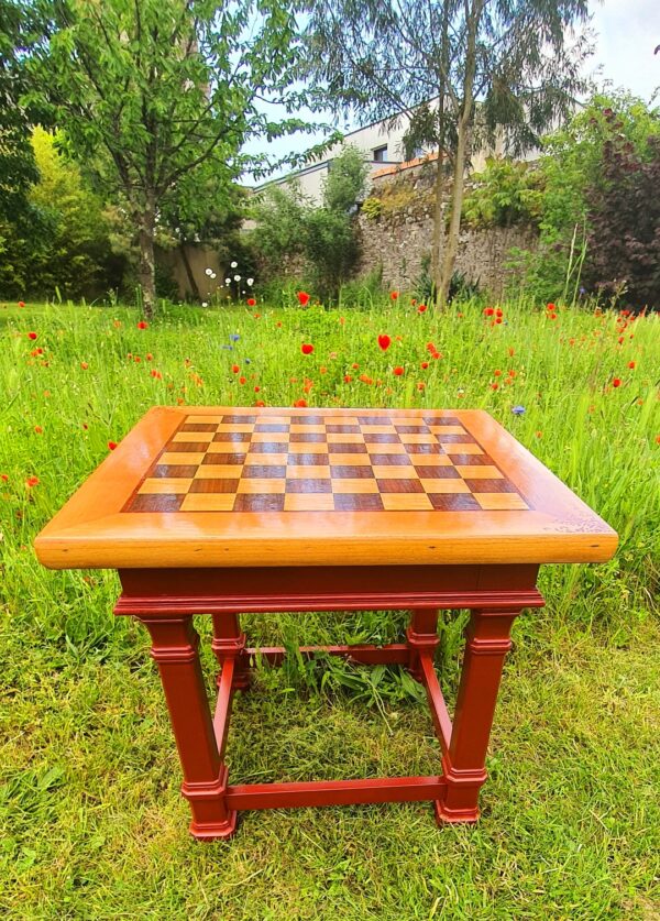 Table jeu d'échecs